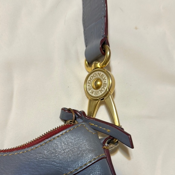 Dooney & Bourke Florentine Collection Large Cassidy Shoulder  Dooney & Bourke Blue large Cassidy Shoulder Bag